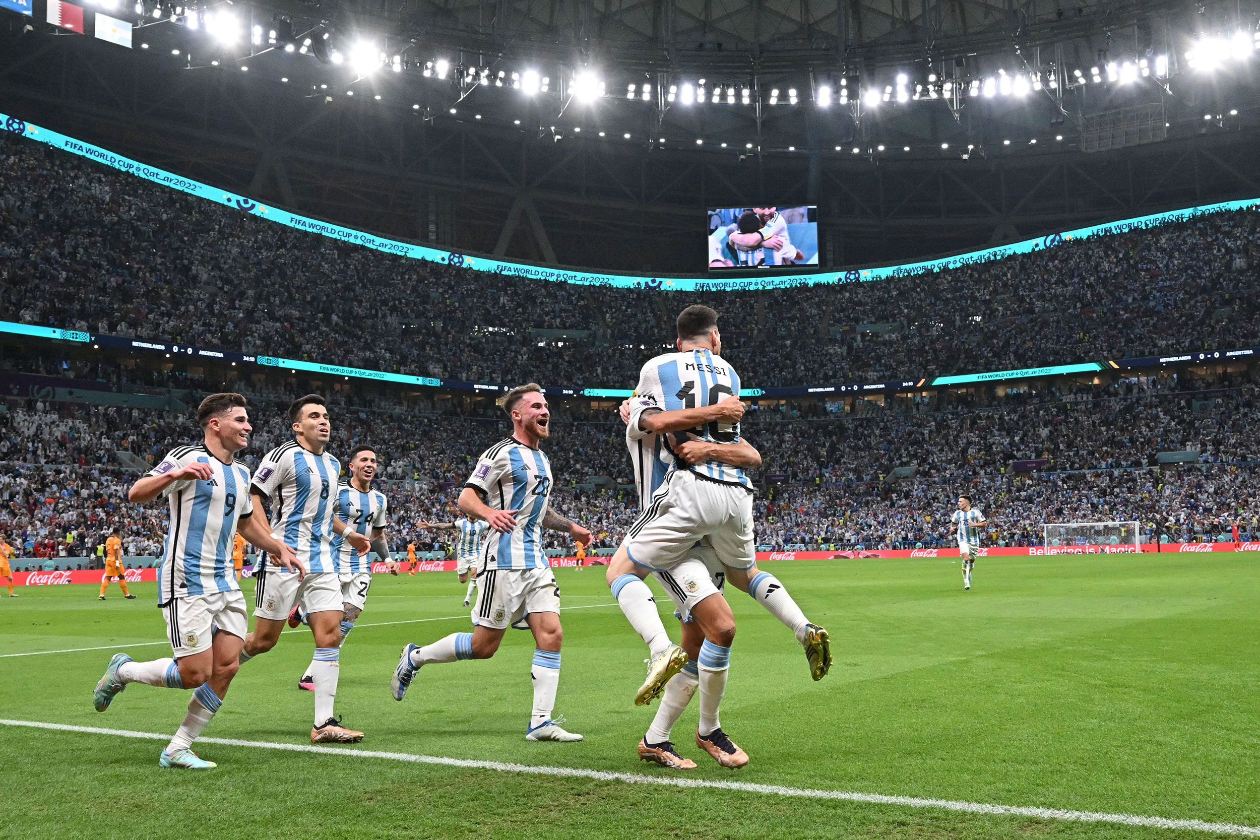 Photos: Argentina batter Croatia to shoot for World Cup glory, In Pictures  News